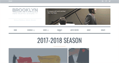 Desktop Screenshot of brooklynartsongsociety.org